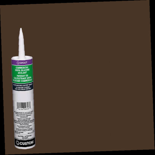 Coffee Bean Silicone Caulk - 10.1 oz (#646)