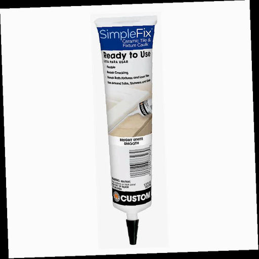 Bright White Simple Fix Ceramic Tile and Fixture Caulk - 5.5 oz