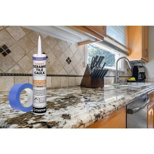 Natural Gray Sanded Ceramic Tile Caulk - 10.5 oz (#09)