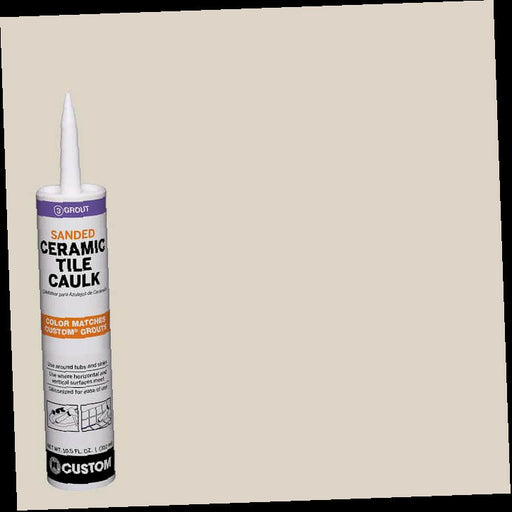 Snow White Sanded Ceramic Tile Caulk - 10.5 oz (#11)