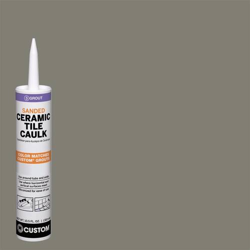 Delorean Gray Sanded Ceramic Tile Caulk - 10.5 oz (#165)