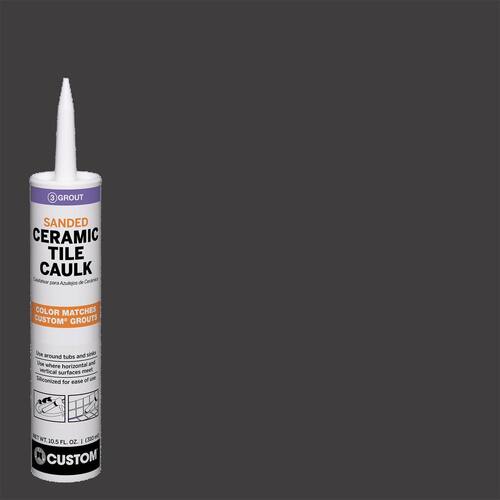 Charcoal Sanded Ceramic Tile Caulk - 10.5 oz (#60)