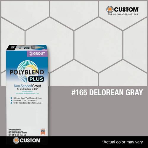 Delorean Gray Unsanded Grout - 10 lb (#165)