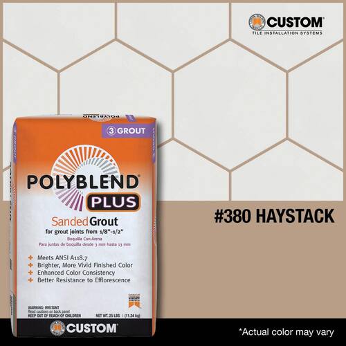 Haystack Sanded Grout - 1 lb (#380)