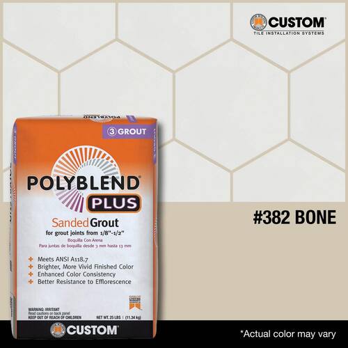 Bone Sanded Grout - 1 lb (#382)