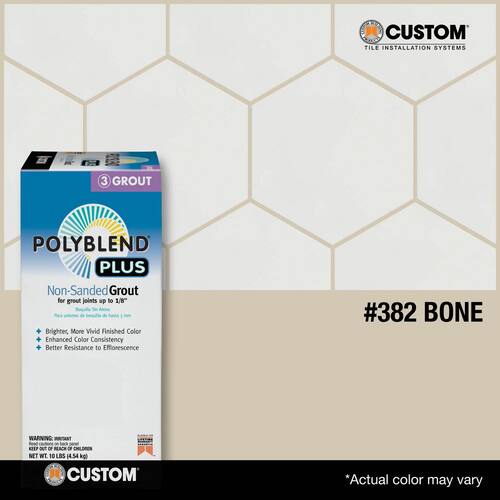 Bone Unsanded Grout - 10 lb (#382)