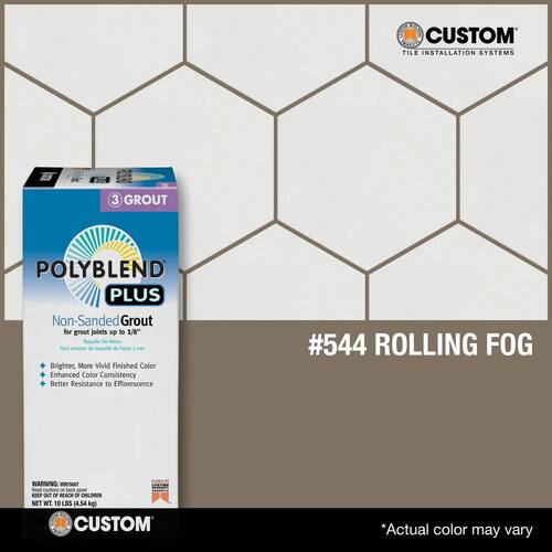 Rolling Fog Unsanded Grout - 10 lb (#544)