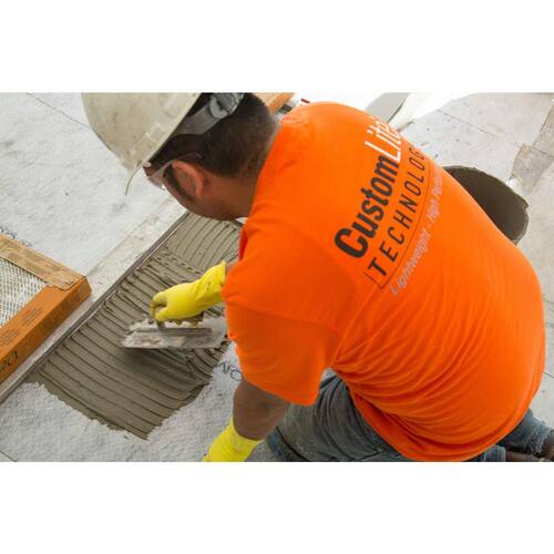 Gray Rapid Setting Mortar for Large Format Tile - 50 lb