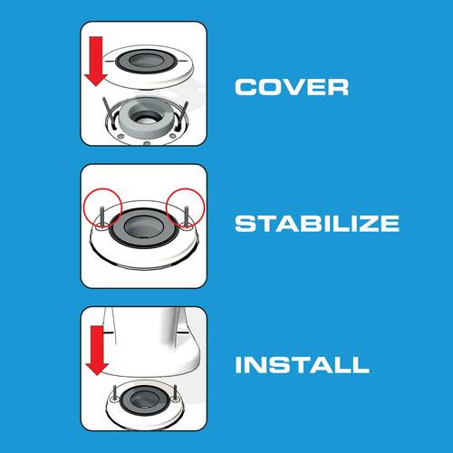 Wax Ring Cap Sure Seat HydroCap