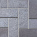 Paver 3-5/8 in. x 7-5/8 in. x 2-1/4 in. Modular Solid Dark Ironspot Clay 3