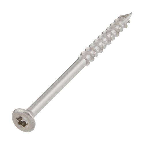 Marine Grade Stainless Steel Wood Deck Screw, #10 x 3 in., 5 lb., Approximately 315 Pieces