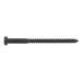 Lag Bolt 3/8 in. x 5 in. Hex Head Black Exterior (25-Pack) 3