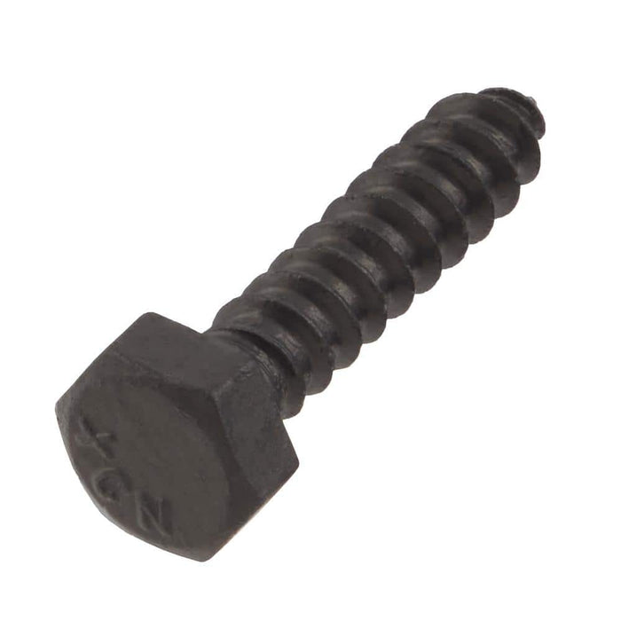 Lag Bolt 5/16 in. x 1-1/2 in. Hex Head Black Exterior (25-Pack) 2