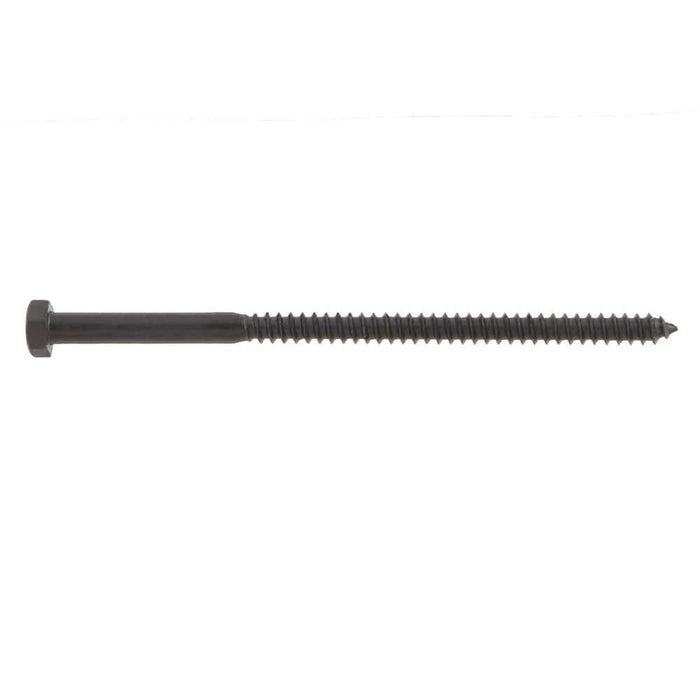 Lag Bolt 5/16 in. x 6 in. Hex Head Black Exterior (50-Pack) 3