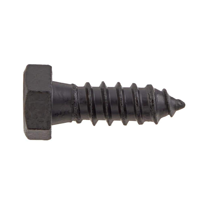 Lag Bolt 1/2 in. x 1-1/2 in. Hex Head Black Exterior (25-Pack) 3