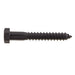 Lag Bolt 1/2 in. x 3-1/2 in. Hex Head Black Exterior (25-Pack) 3