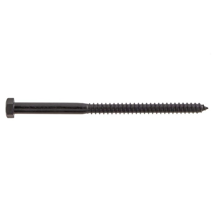 Lag Bolt 1/2 in. x 8 in. Hex Head Black Exterior (15-Pack) 3