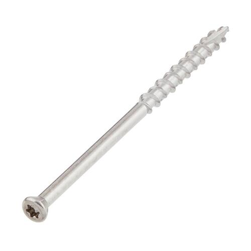 Wood Screw #7 x 3  in. Trim Head Torx Zinc Plated (470-Pack)