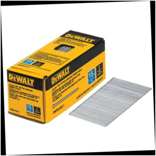 Finish Nails 2 in. x 15-Gauge Angled Glue Collated (1,000 per Box)