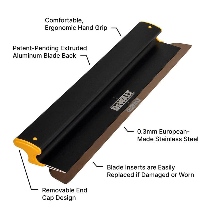 Skimming Blade 24 in. Stainless Steel Replacable Blade 0.3 mm 2