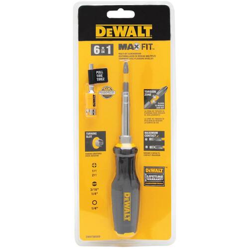 Screwdriver, 6-Way Multi-Bit