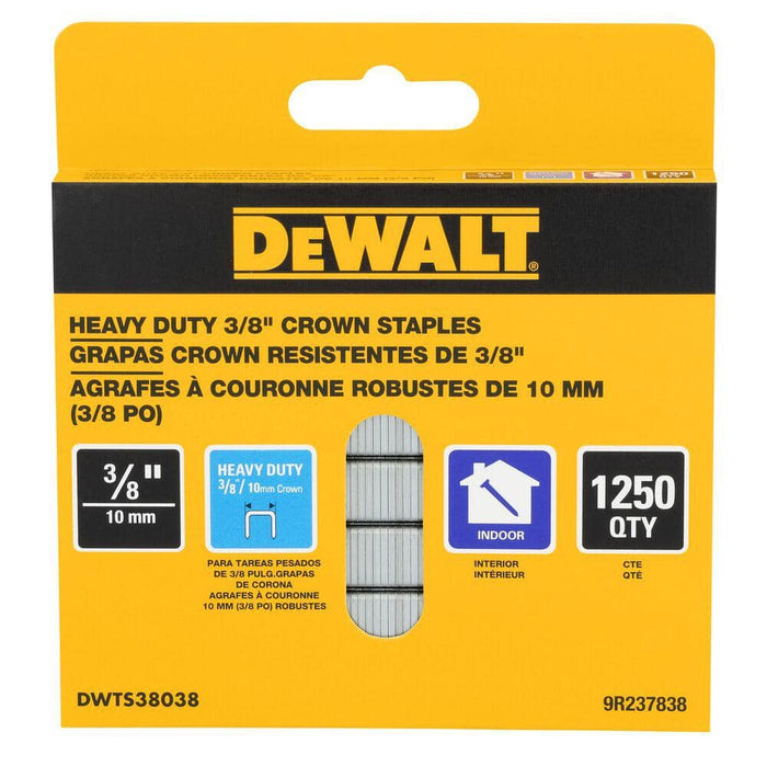 Construction Staple 3/8 in. Leg x 3/8 in. Crown Glue Collated Bright (1250-Pack) — view 2