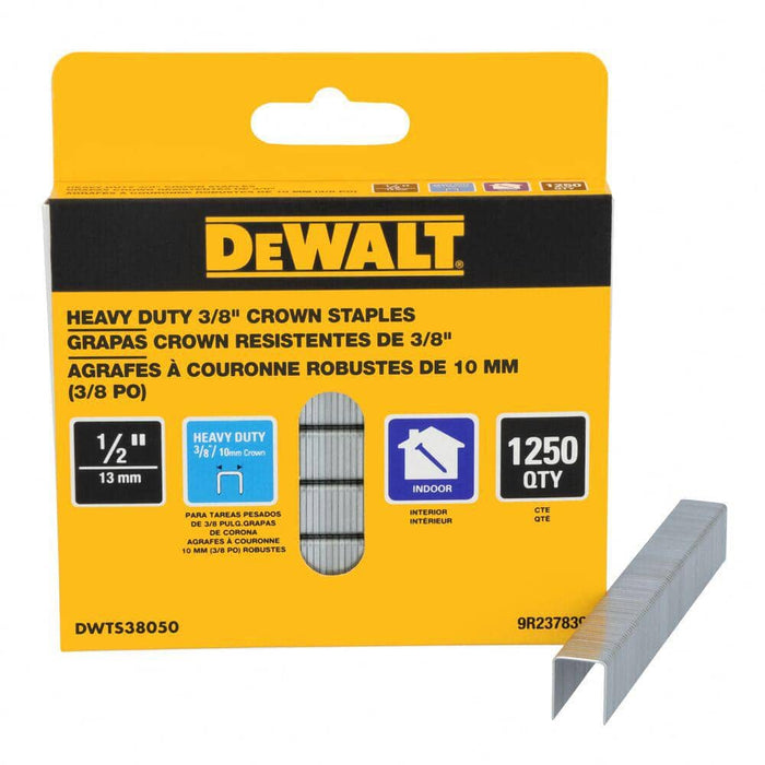 Construction Staple 1/2 in. Leg x 3/8 in. Crown Glue Collated Bright (1250-Pack) — view 3