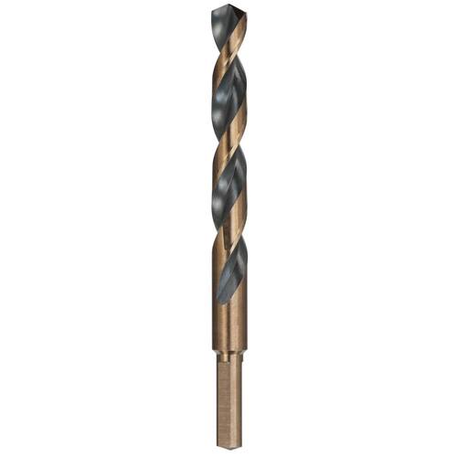 Black and Gold Split Point Twist Drill Bit, 1/2 in.