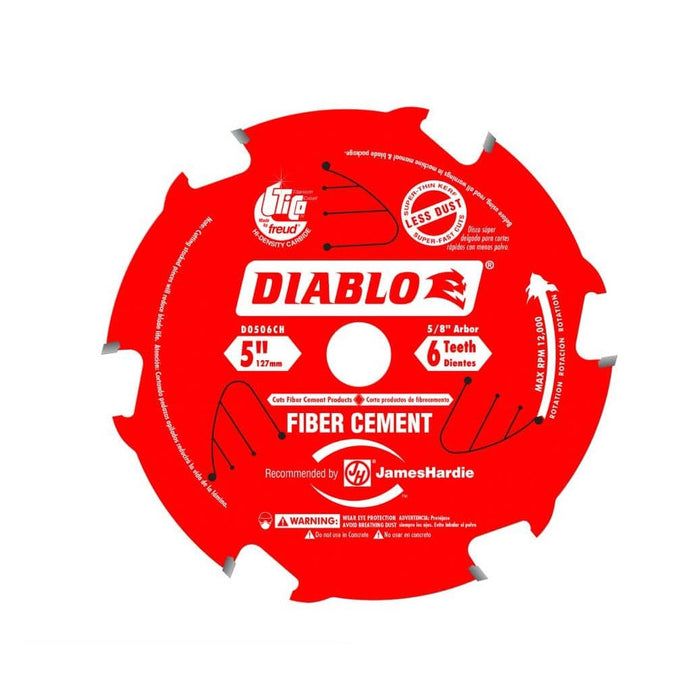Saw Disc 5 in. x6-Teeth Fiber Cement