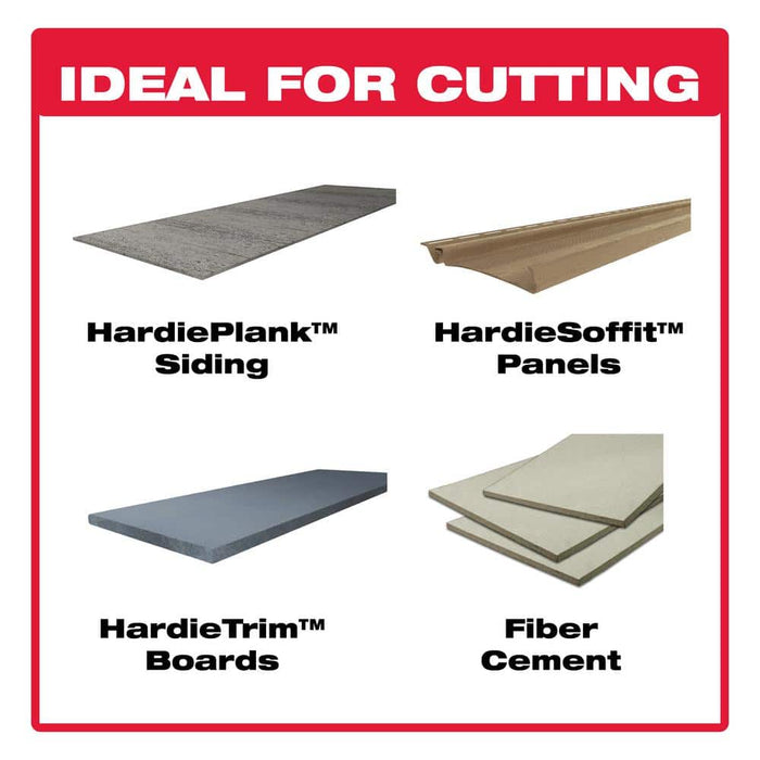 Saw Disc 5 in. x6-Teeth Fiber Cement