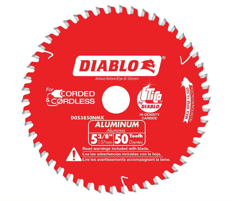 Saw Disc 5-3/8 in. x50-Teeth Aluminium