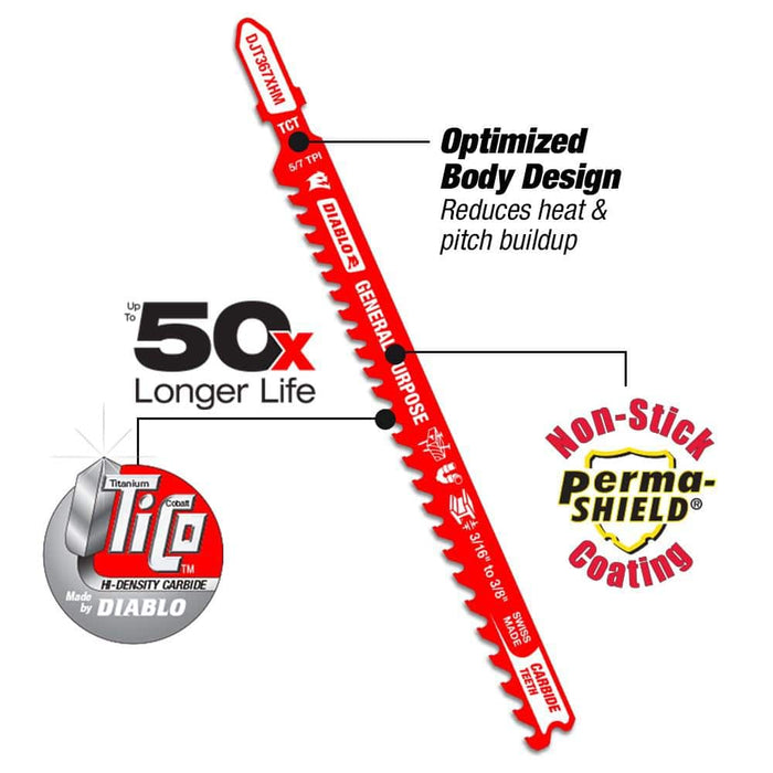 Saw Blade 3-5/8 in. Laminate Carbide Jigsaw