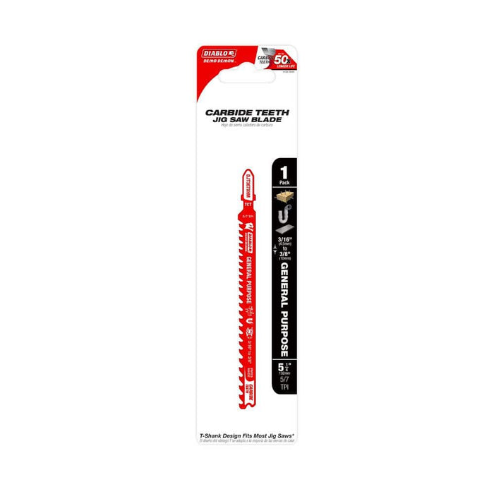Saw Blade 5-1/4 in. Multipurpose Carbide Jigsaw