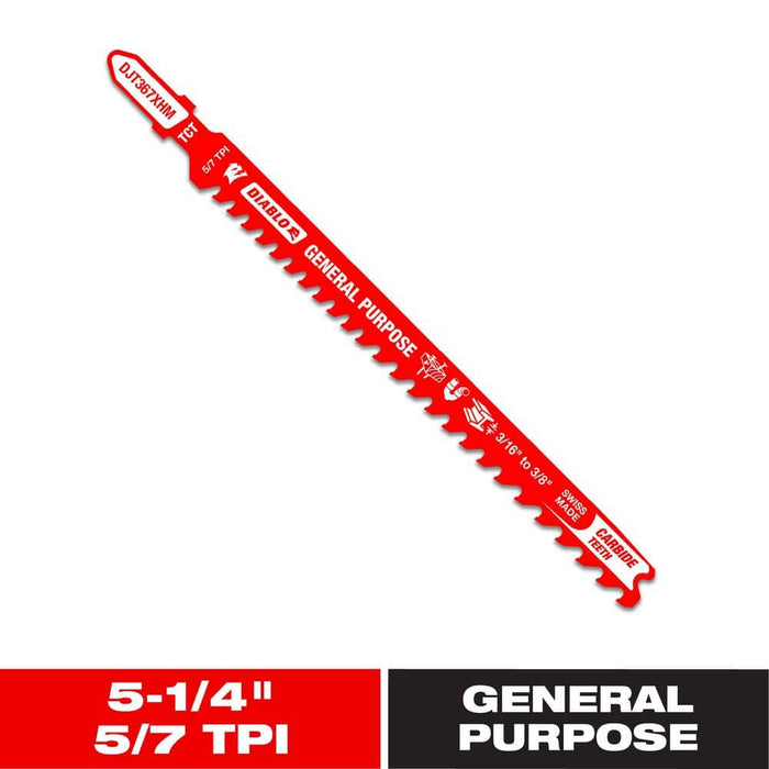 Saw Blade 5-1/4 in. Multipurpose Carbide Jigsaw