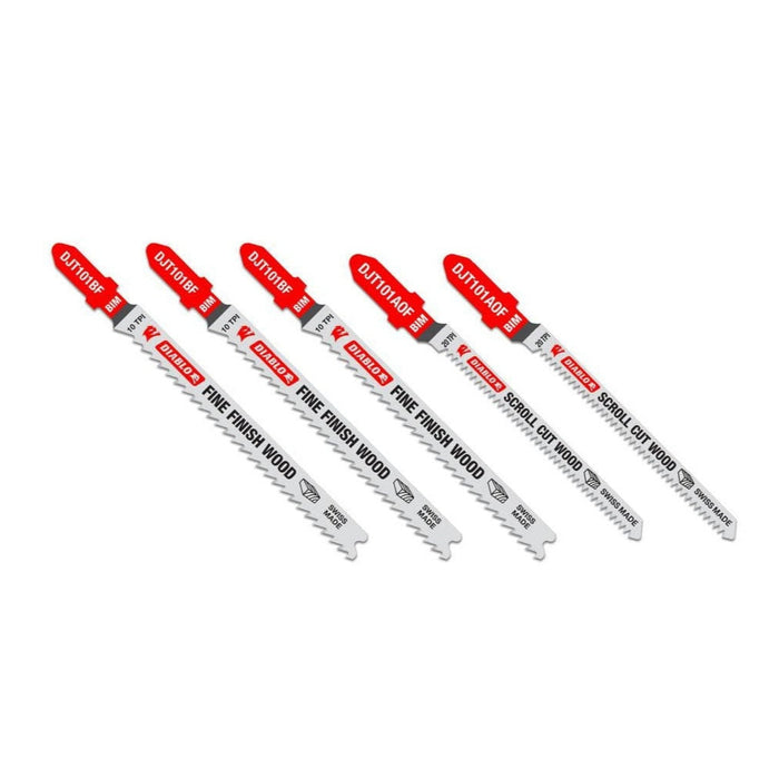 Saw Blade Set 3-1/4 in. Laminate Jigsaw (5-Pack)