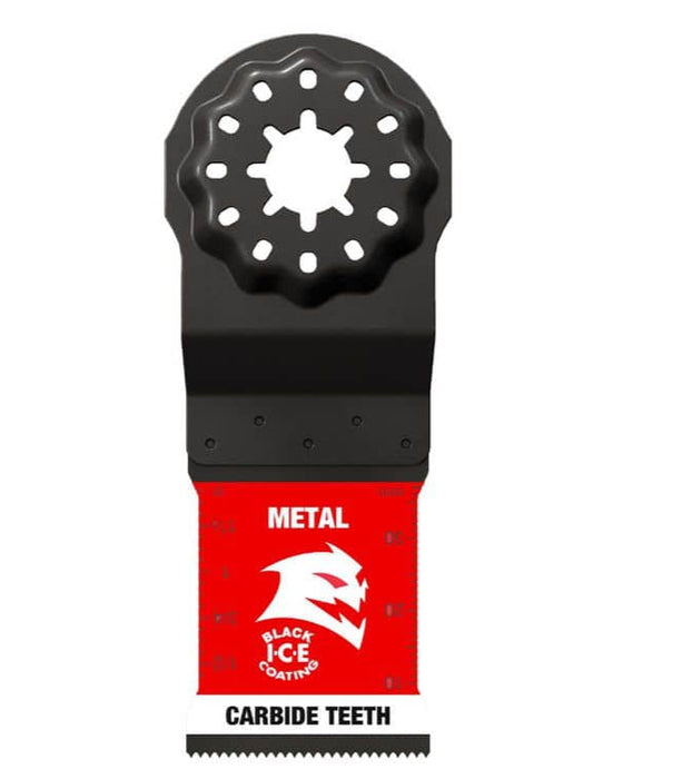 Oscillating Blade 1-1/4 in. Metal Carbide Amped Steel Universal (3-Pack)