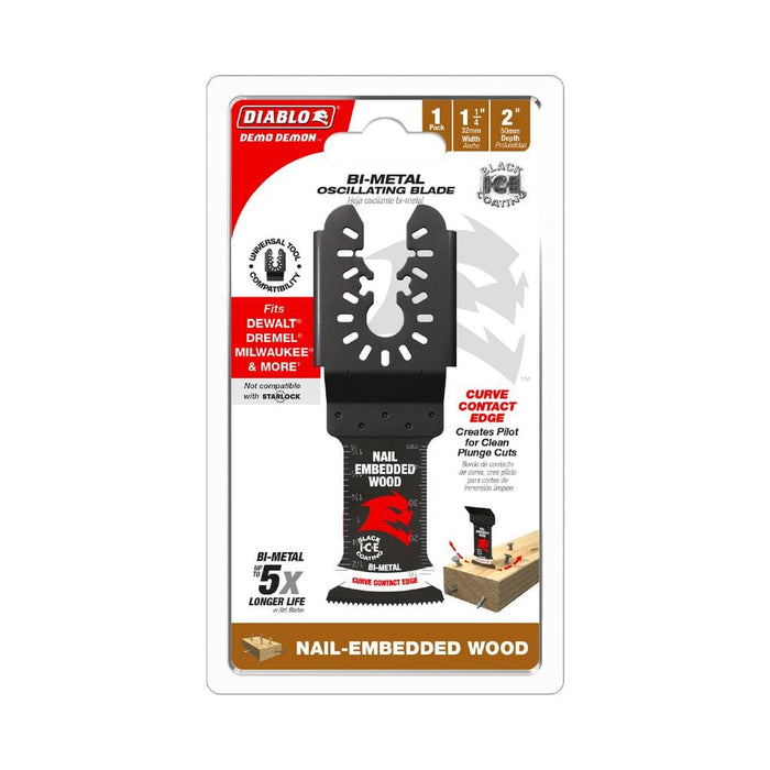 Oscillating Blade 1-1/4 in. Wood and Nails Bi-Metal