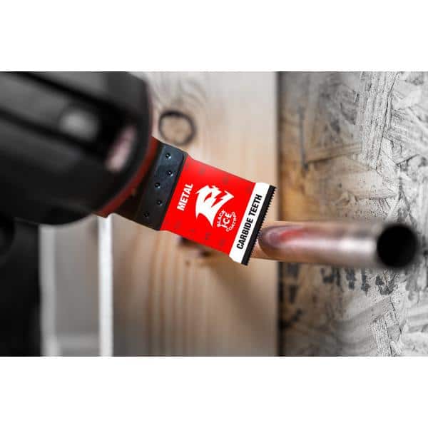 Oscillating Blade 1-1/4 in. Metal Carbide Amped Steel