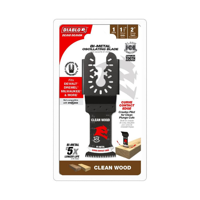 Oscillating Blade 1-1/4 in. Wood Bi-Metal