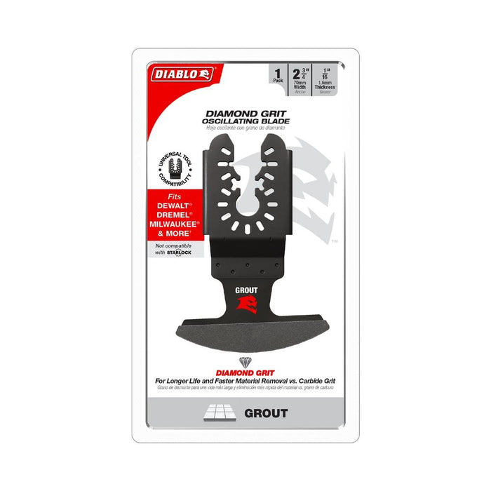 Oscillating Blade 2-3/4 in. Grout Removal Diamond Grit