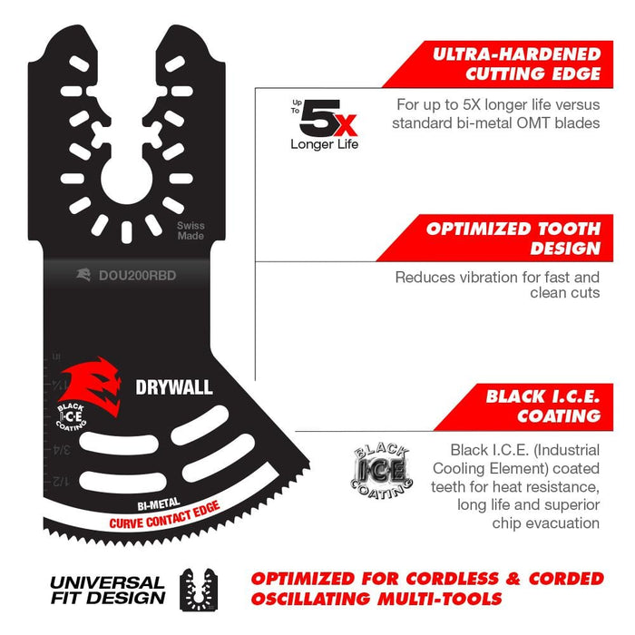 Oscillating Blade 2 in. Drywall Bi-Metal Universal Fit