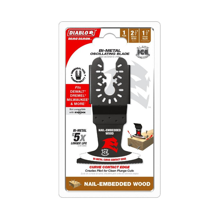 Oscillating Blade 2-1/2 in. Wood and Nails Bi-Metal