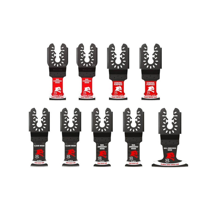 Oscillating Blade Set Multipurpose (9-Pack)