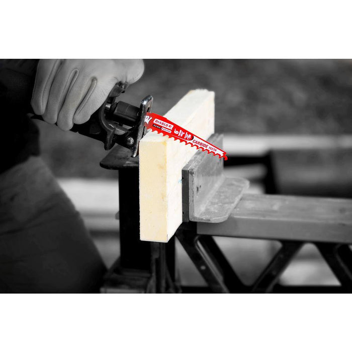 Saw Blade 6 in. 3 TPI Wood and Nails Carbide Reciprocating