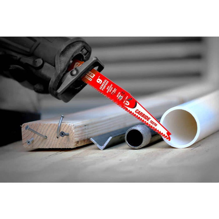 Saw Blade 6 in. 6/9 TPI Multipurpose Carbide Reciprocating