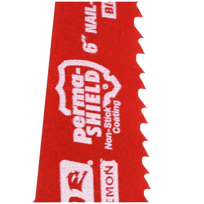 Saw Blade 6 in. 6/12 TPI Wood and Nails Reciprocating (5-Pack)