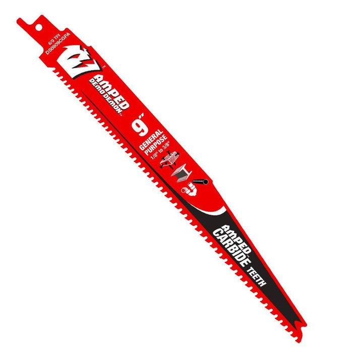 Saw Blade 9 in. 6/9 TPI Multipurpose  Reciprocating Carbide