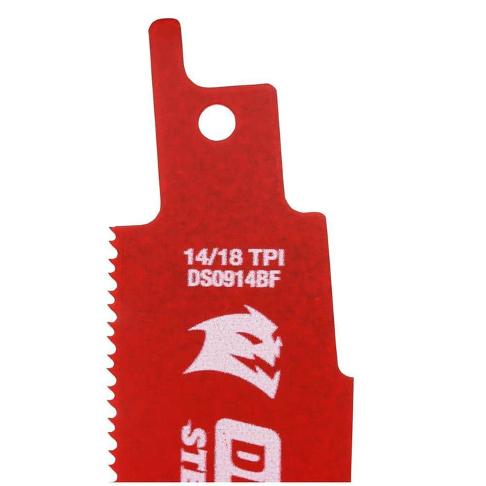 Saw Blade 9 in. 14/18 TPI Medium Metal Reciprocating (15-Pack)