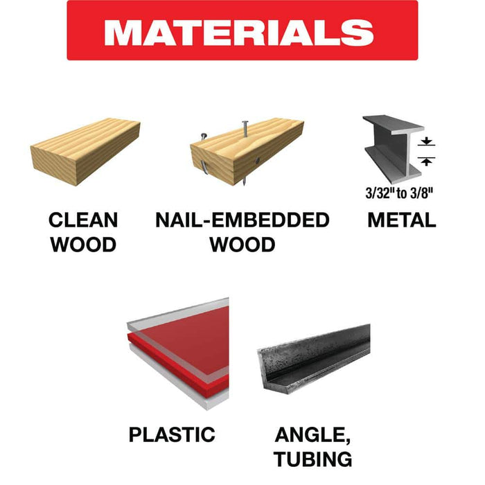 Saw Blade 12 in. 10/14 TPI Wood and Nails Reciprocating