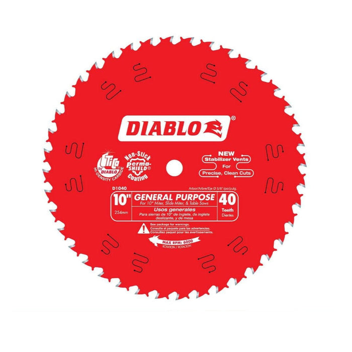 Saw Disc 10 in. x40-Teeth Wood